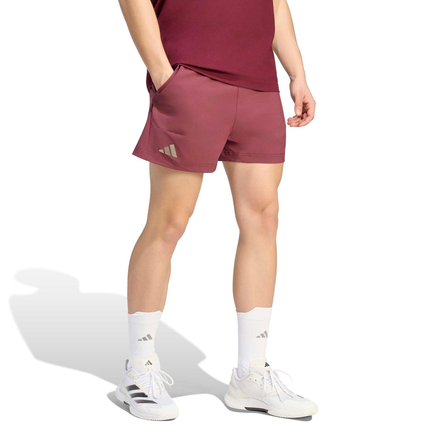 adidas Short & Tight Set Shorts Herren - weinrot adidas Short & Tight Set Shorts Herren - weinrot