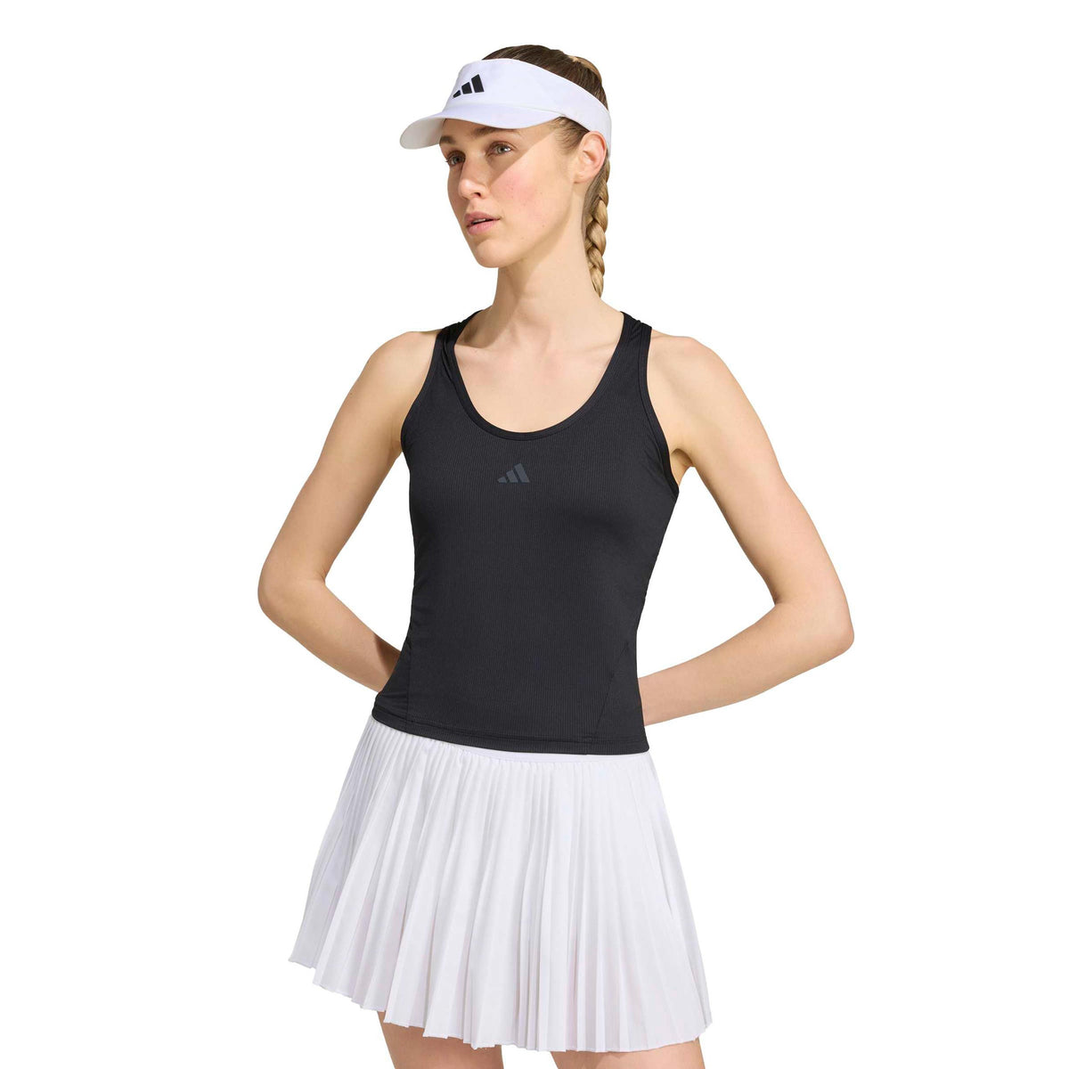 adidas Club Midi Tank-Top Damen - schwarz adidas Club Midi Tank-Top Damen - schwarz
