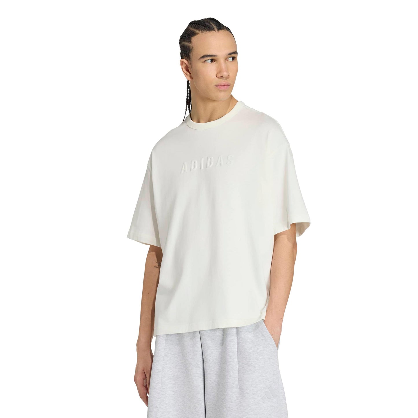adidas GFX T-Shirt Herren - offwhite adidas GFX T-Shirt Herren - offwhite