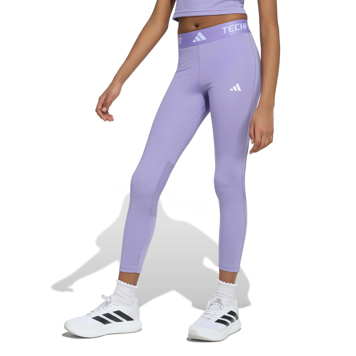 adidas 7/8 Tight Kinder - flieder, weiß adidas 7/8 Tight Kinder - flieder, weiß