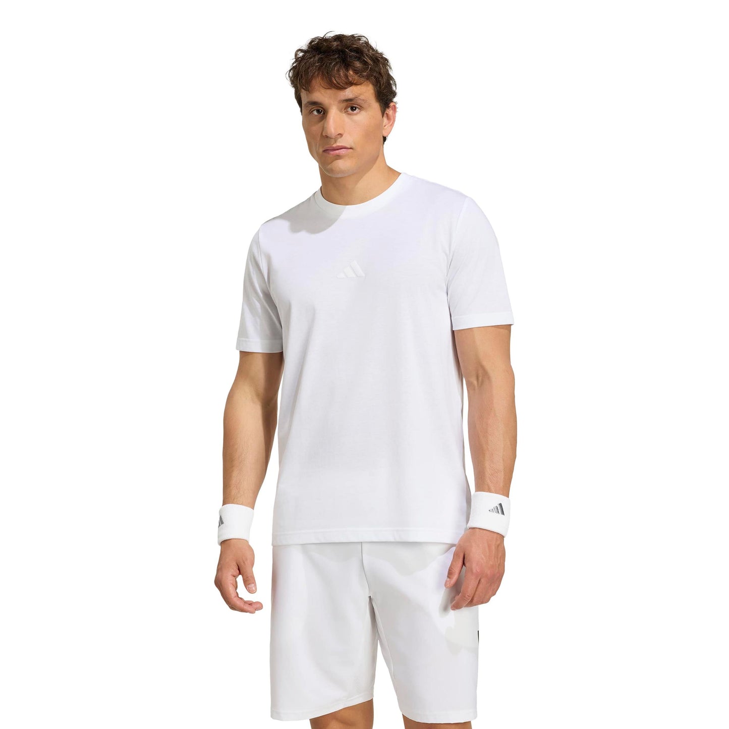 adidas Graphik T-Shirt Herren - weiß adidas Graphik T-Shirt Herren - weiß