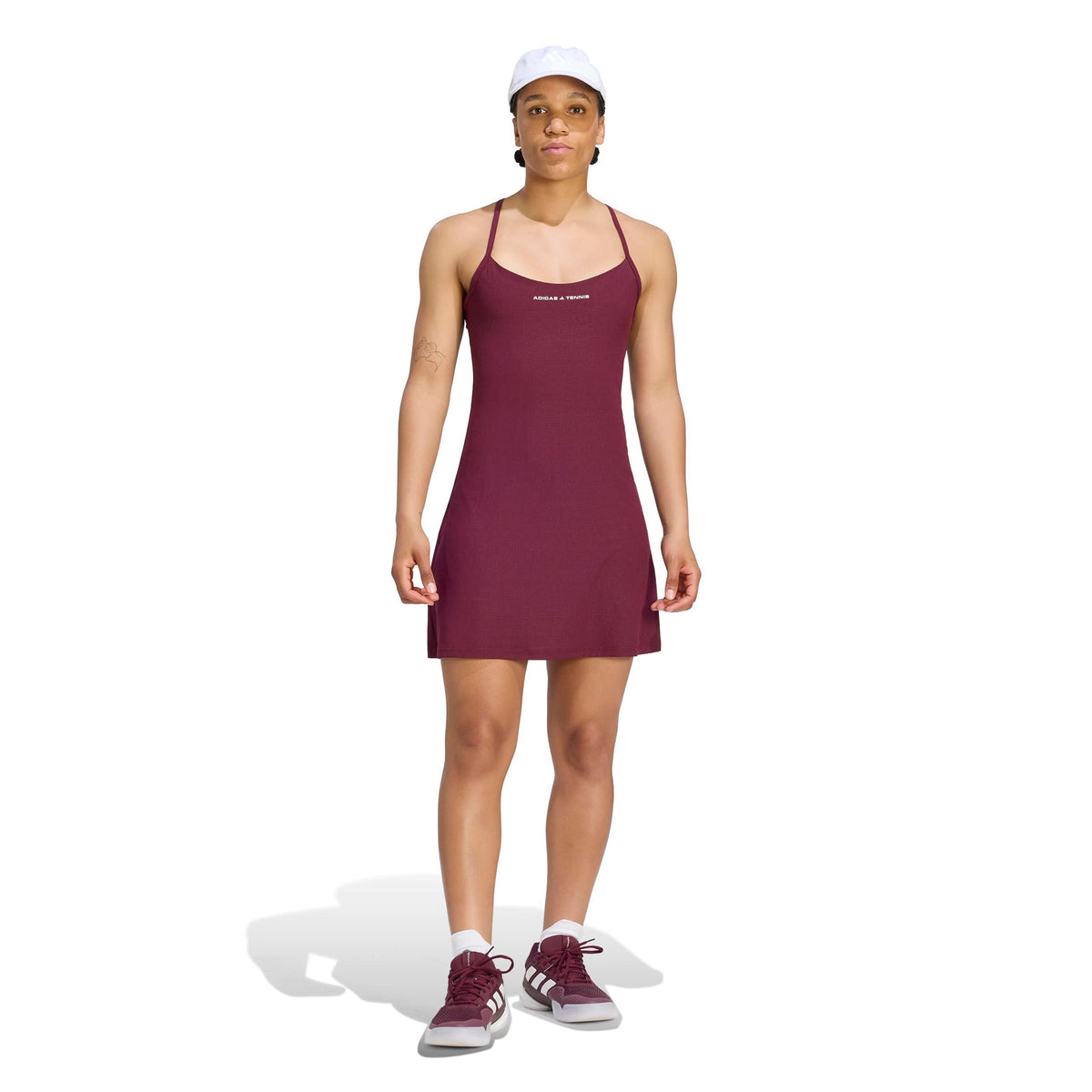 adidas Kleid Damen - weinrot adidas Kleid Damen - weinrot