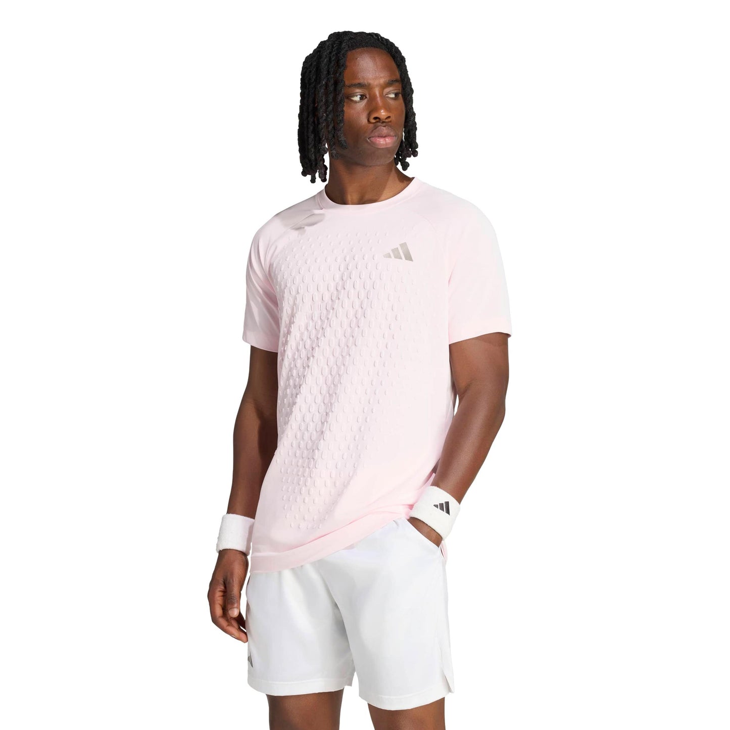 adidas 3D Freelift Pro T-Shirt Herren - pastellrosa adidas 3D Freelift Pro T-Shirt Herren - pastellrosa