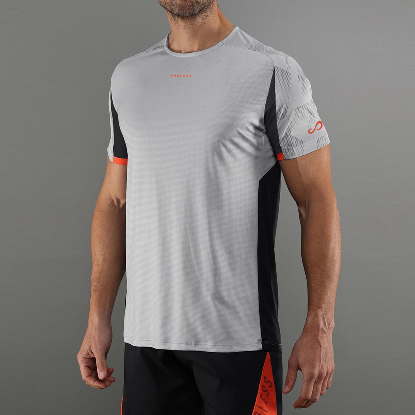 Endless RYKER T-Shirt Herren - grau, schwarz Endless RYKER T-Shirt Herren - grau, schwarz