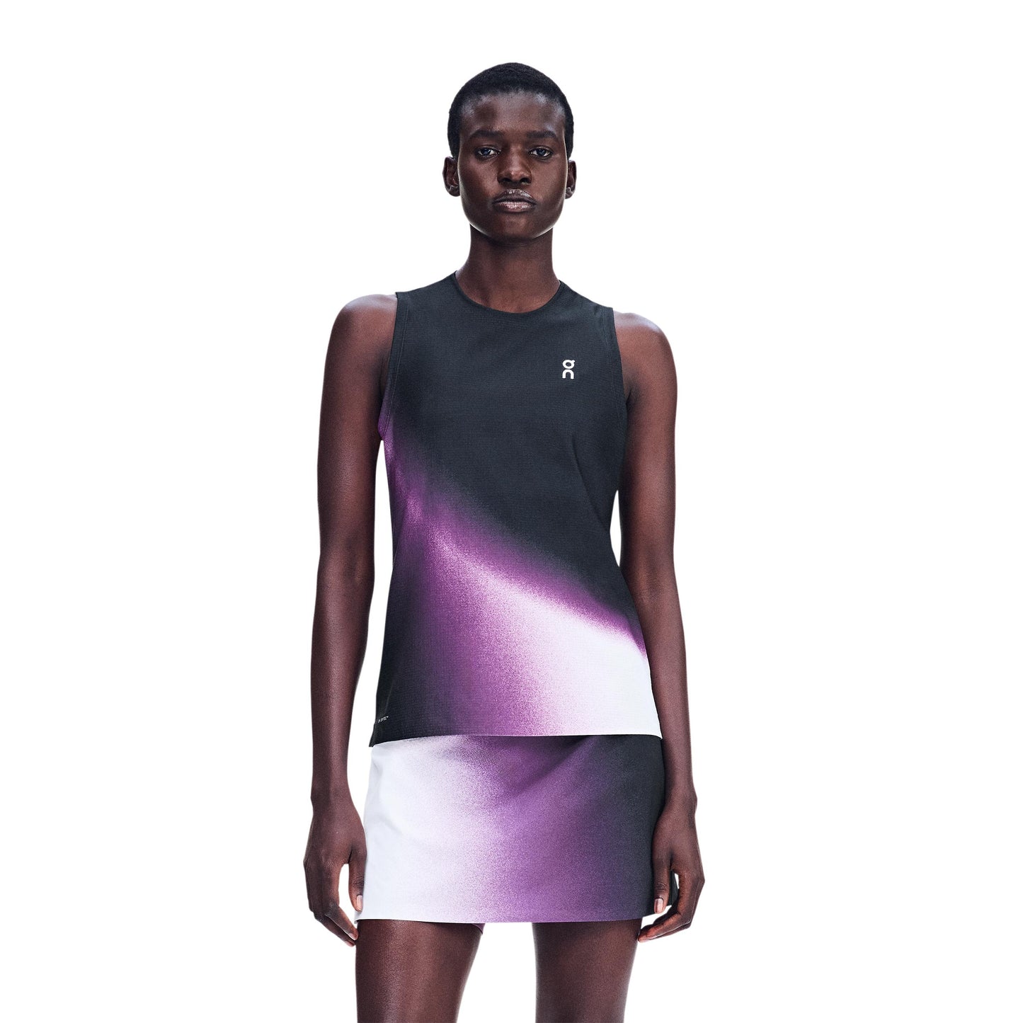 On Court Swing Tank-Top Damen - schwarz, berry On Court Swing Tank-Top Damen - schwarz, berry