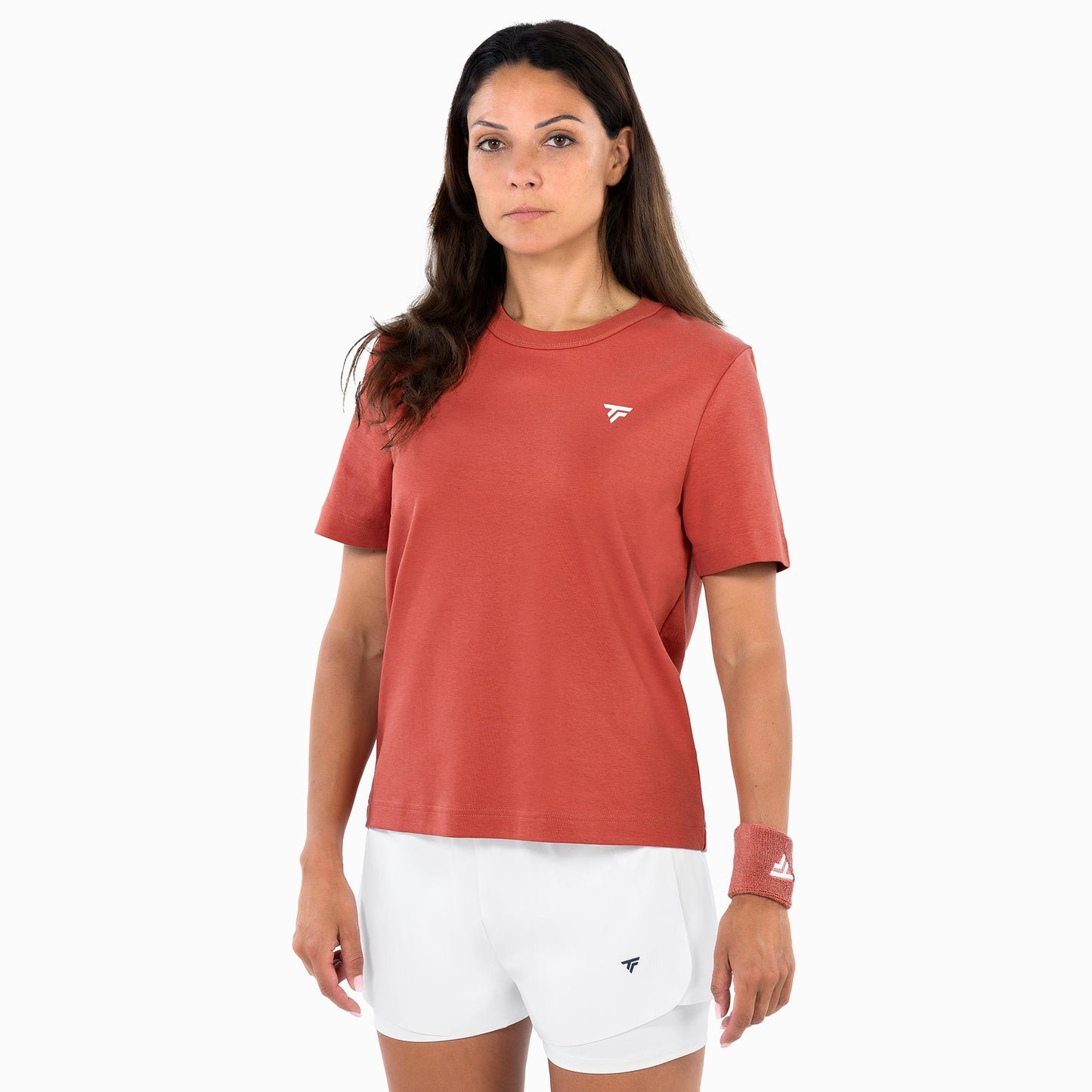 Tecnifibre Graphic T-Shirt Damen - rotorange Tecnifibre Graphic T-Shirt Damen - rotorange