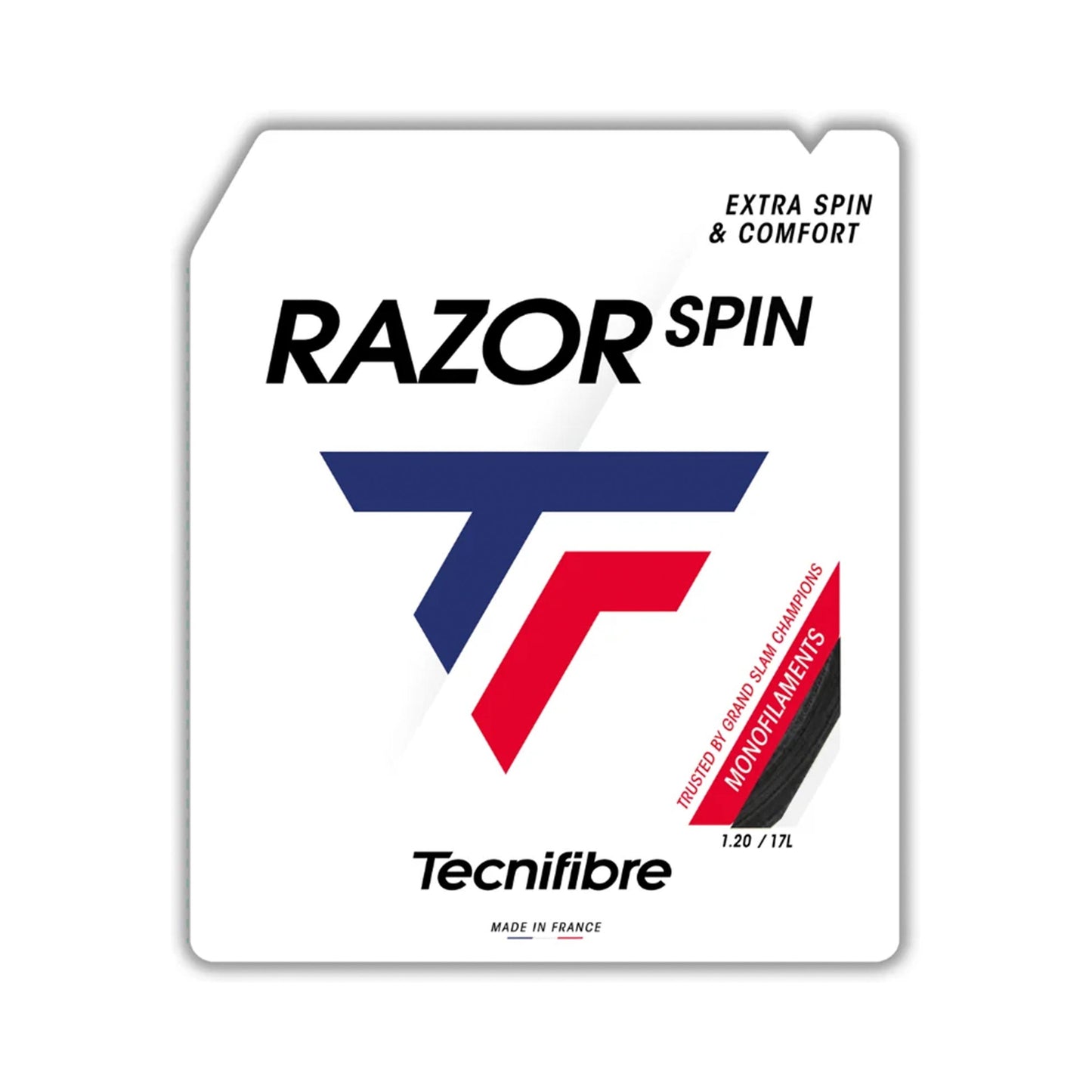 Tecnifibre Razor Spin Saitenset 12m - schwarz Tecnifibre Razor Spin Saitenset 12m - schwarz