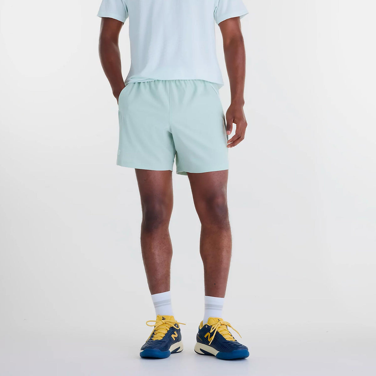 New Balance Tournament Shorts Herren - mint New Balance Tournament Shorts Herren - mint