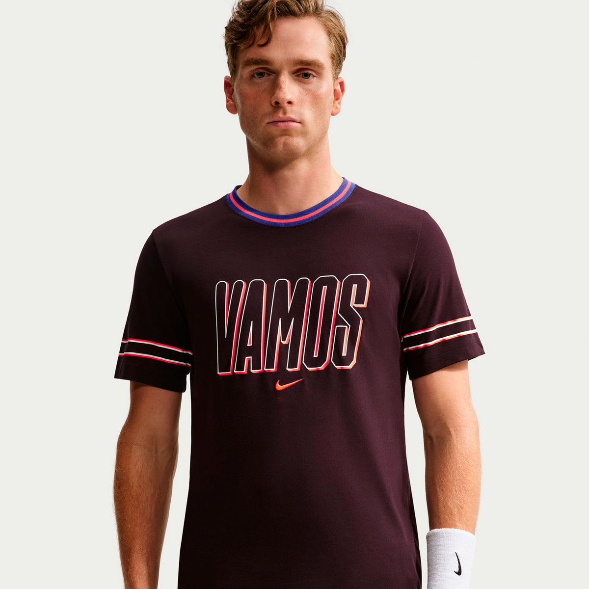 Nike Court Dri-Fit T-Shirt Herren - weinrot Nike Court Dri-Fit T-Shirt Herren - weinrot