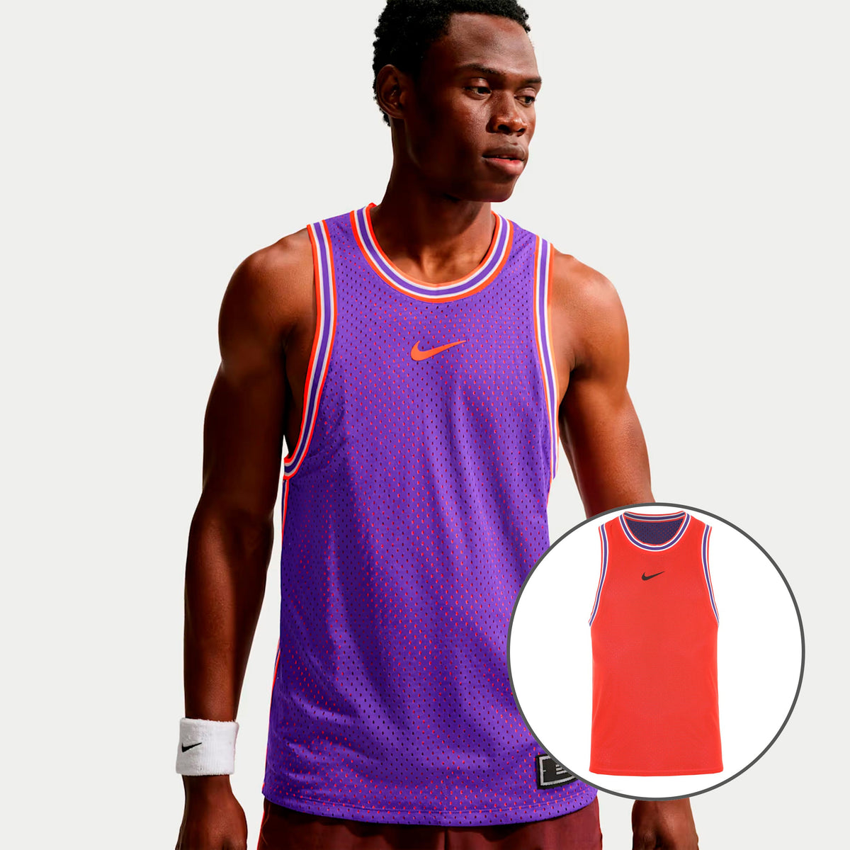 Nike Carlos Alcaraz Reversible Court Slam Tank-Top Herren - lila, orange Nike Carlos Alcaraz Reversible Court Slam Tank-Top Herren - lila, orange