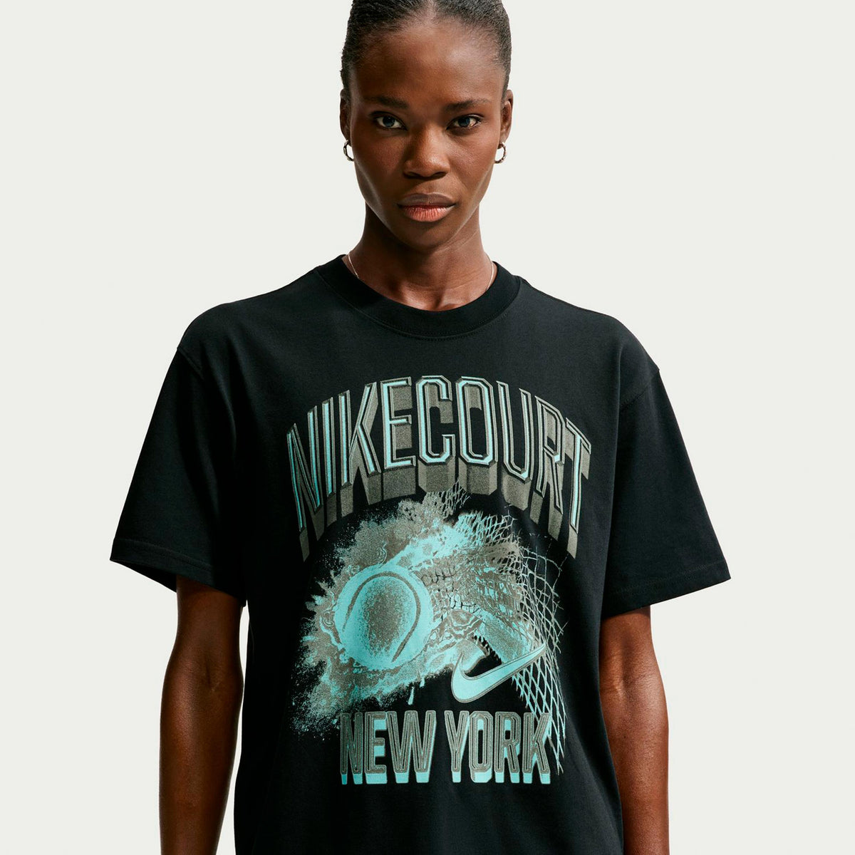 Nike Court Slam T-Shirt Damen - schwarz Nike Court Slam T-Shirt Damen - schwarz