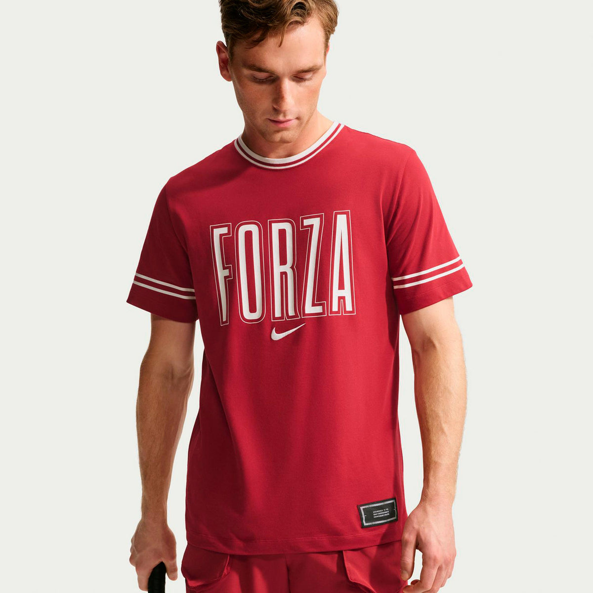 Nike Court T-Shirt Herren - rot Nike Court T-Shirt Herren - rot
