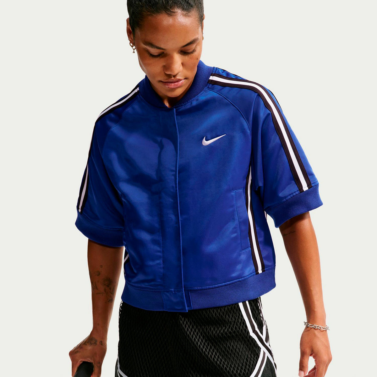 Nike Court Slam Trainingsjacke Damen - dunkelblau, schwarz Nike Court Slam Trainingsjacke Damen - dunkelblau, schwarz