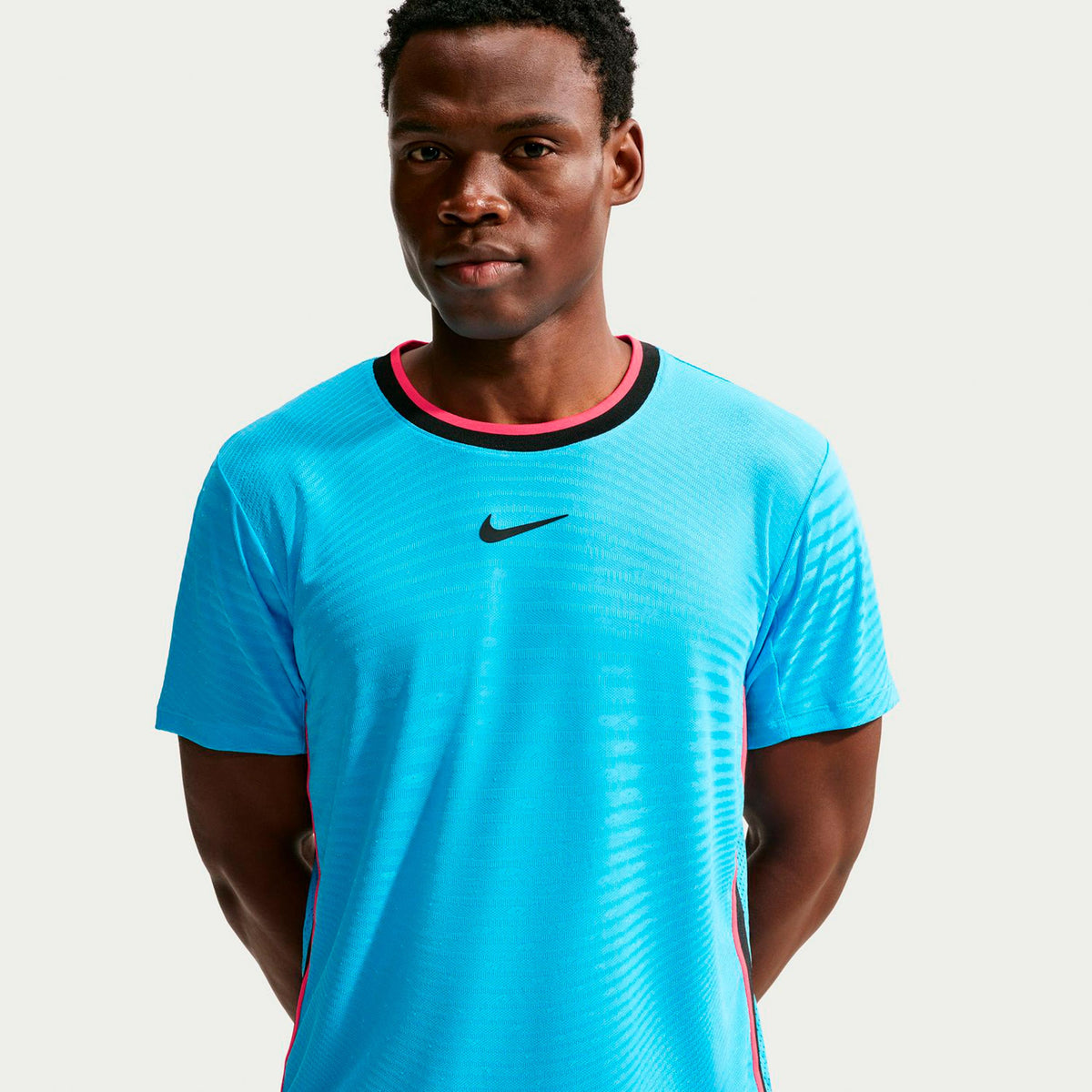 Nike Court Slam T-Shirt Herren - hellblau Nike Court Slam T-Shirt Herren - hellblau