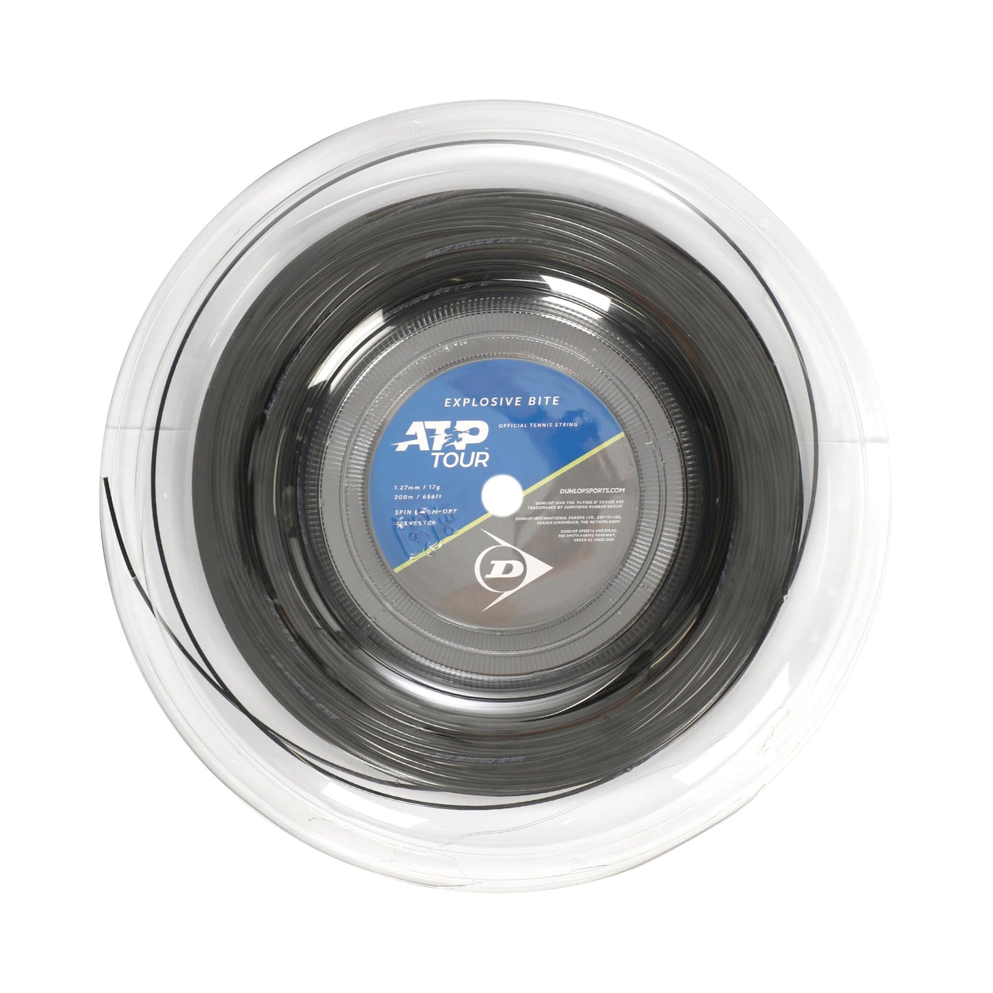 Dunlop Explosive Bite Saitenrolle 200m - schwarz Dunlop Explosive Bite Saitenrolle 200m - schwarz