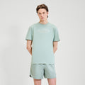 Quesco T-Shirt Herren-Salbei