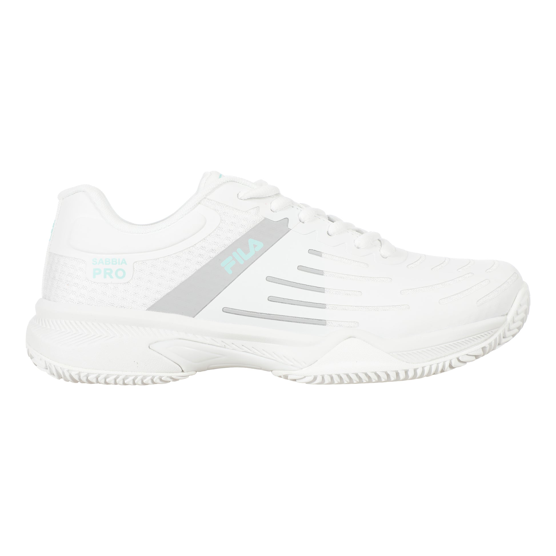 Fila Sabbia Pro Sandplatzschuh Damen-weiß