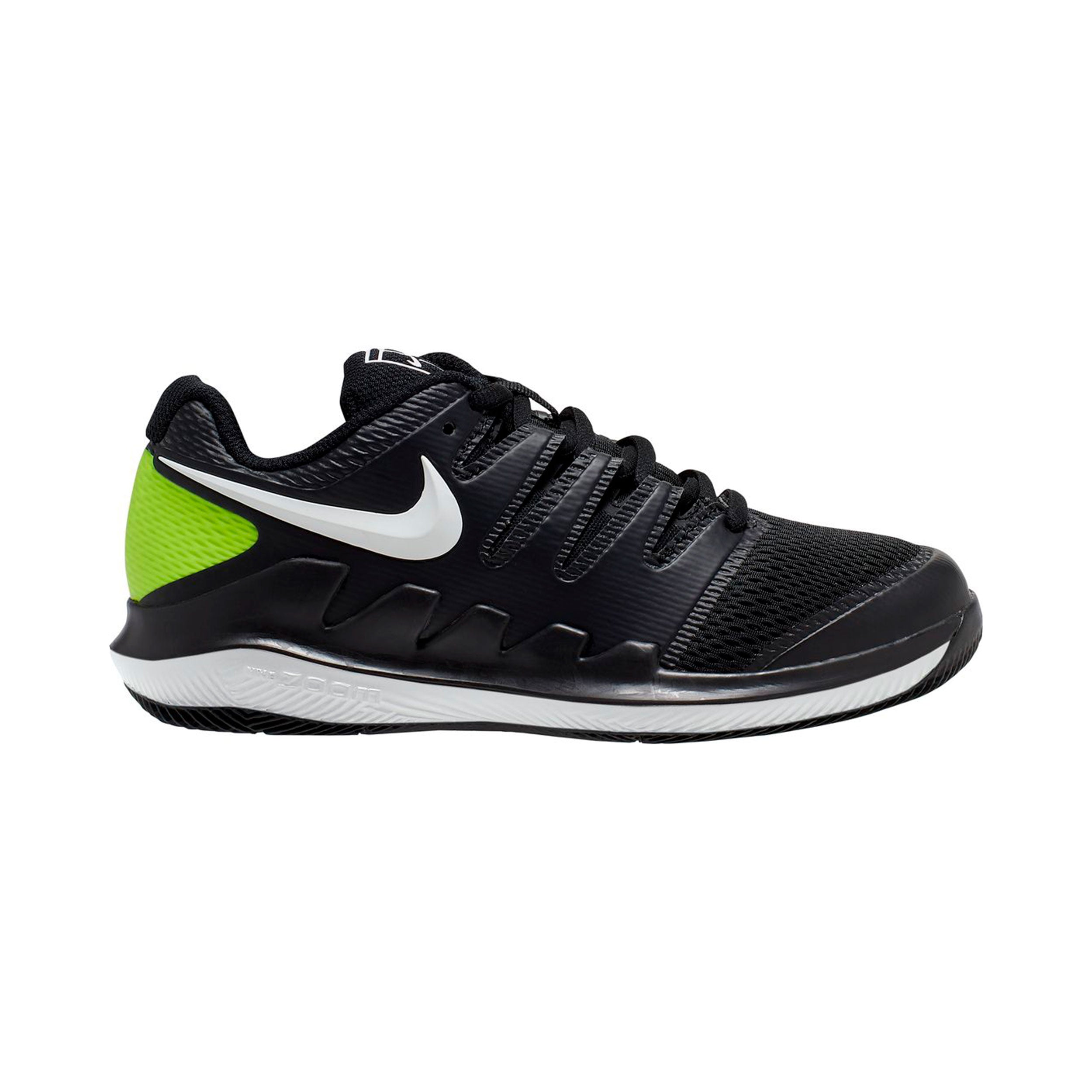 Nike Vapor X Allcourtschuh Kinder-schwarz, weiß