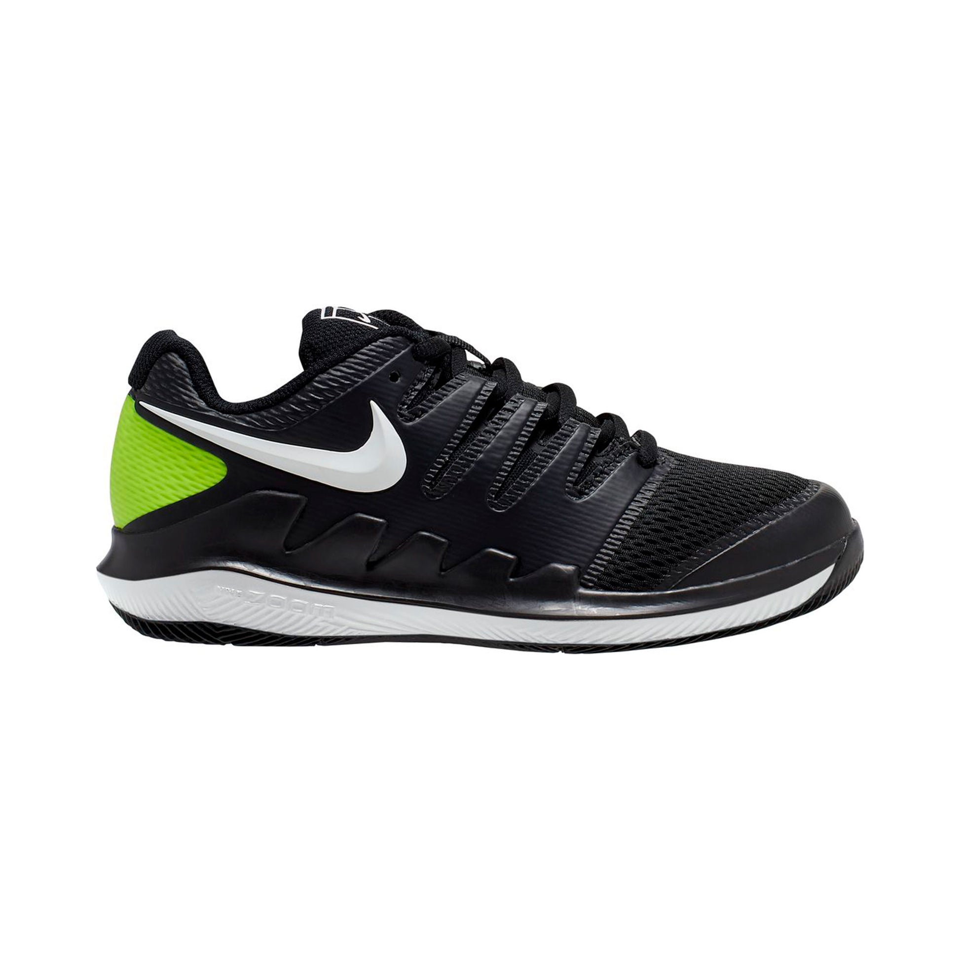 Nike Vapor X Allcourtschuh Kinder-schwarz, weiß