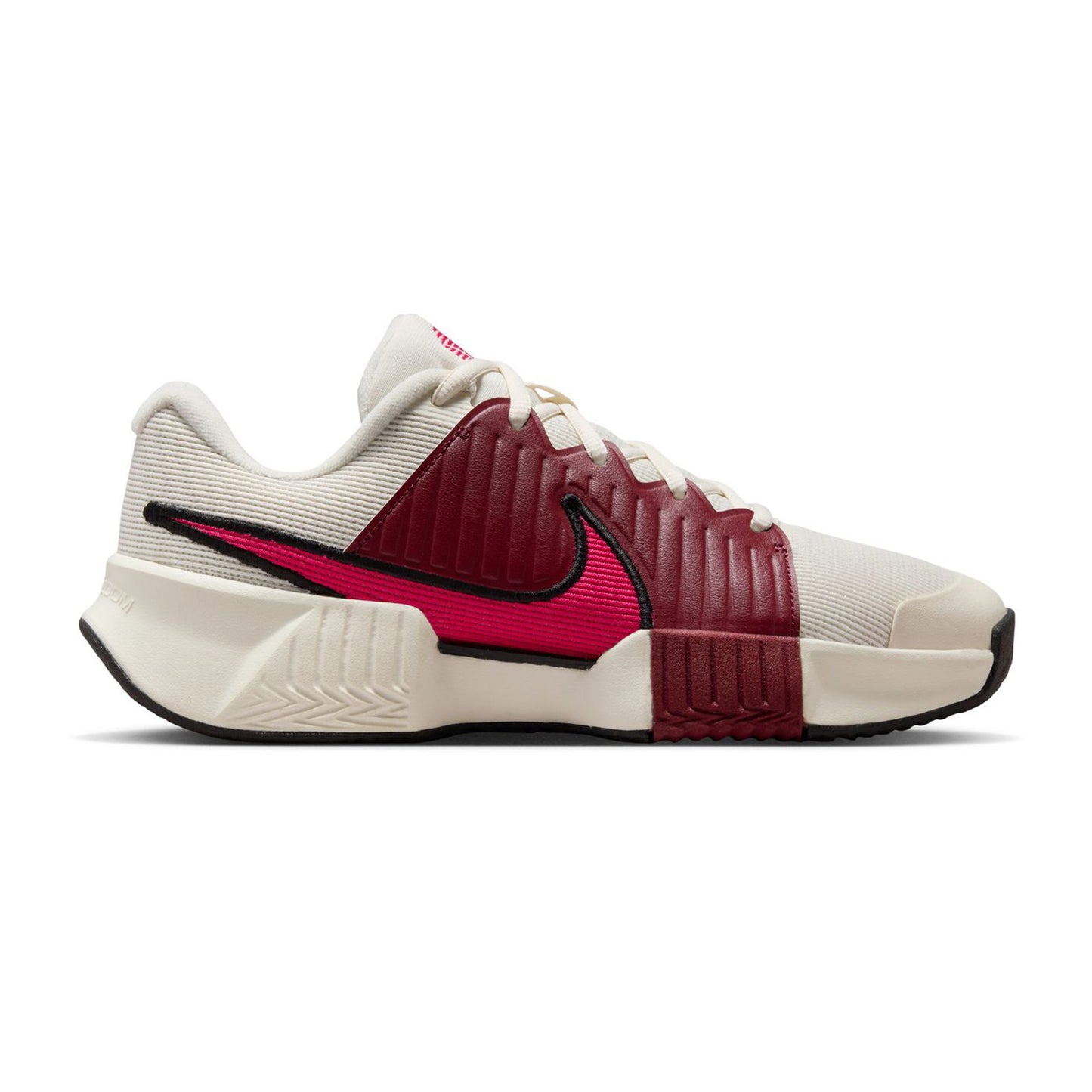 Nike GP Challenge Pro Sandplatzschuh Damen-Creme,Rot