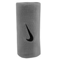 Swoosh Doublewide Schweißband 2er Pack-Hellgrau,Schwarz