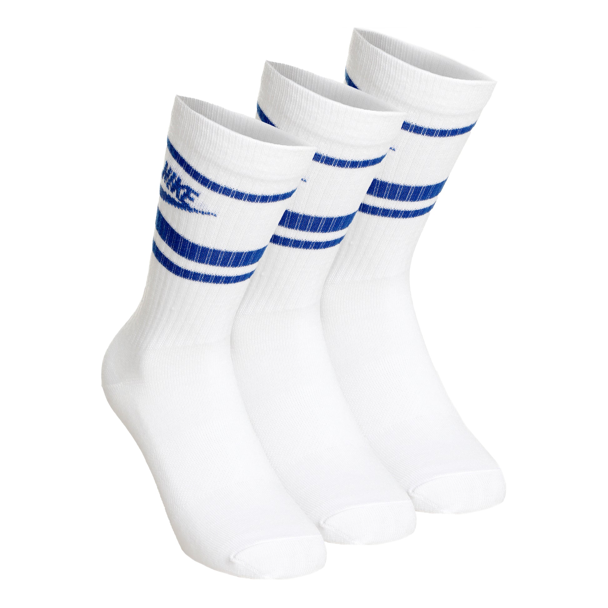 Nike Sportswear Essential Tennissocken 3er Pack Unisex - weiß, blau