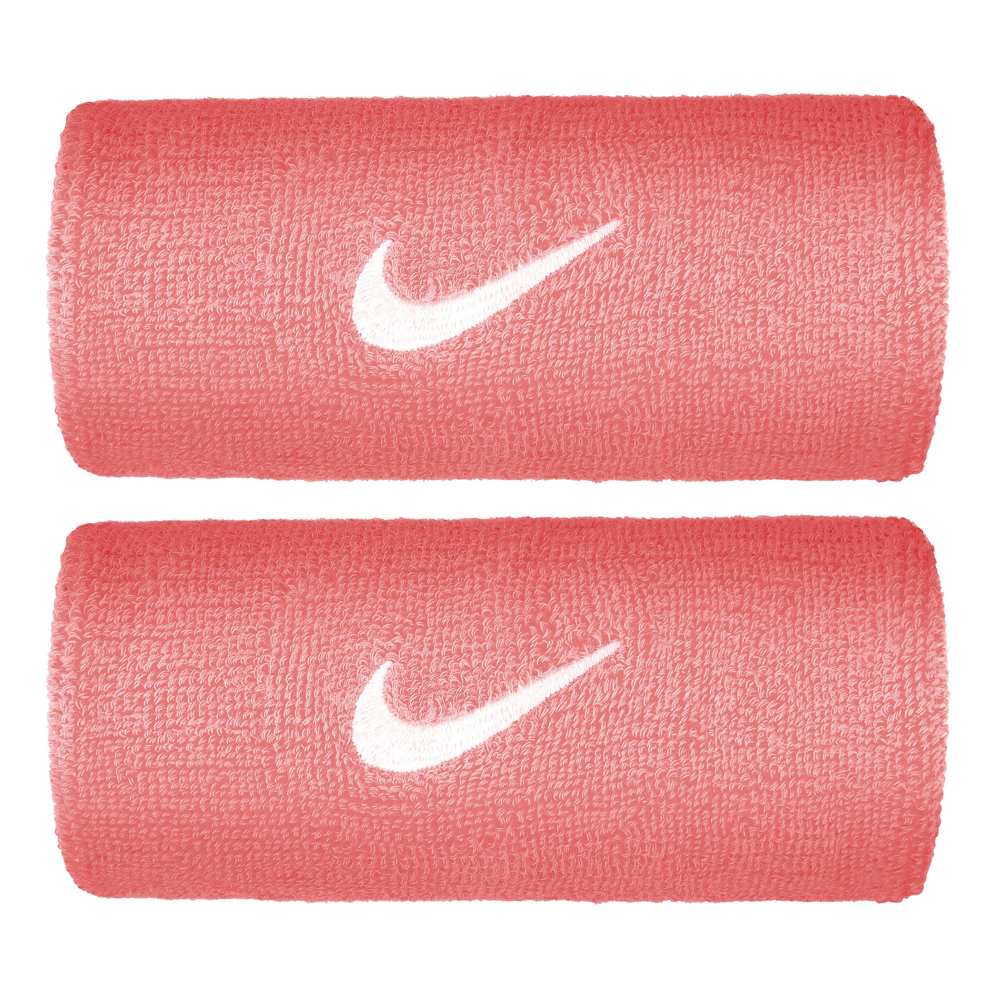 Nike Premier DW Schweißband 2er Pack lang - pink, weiß