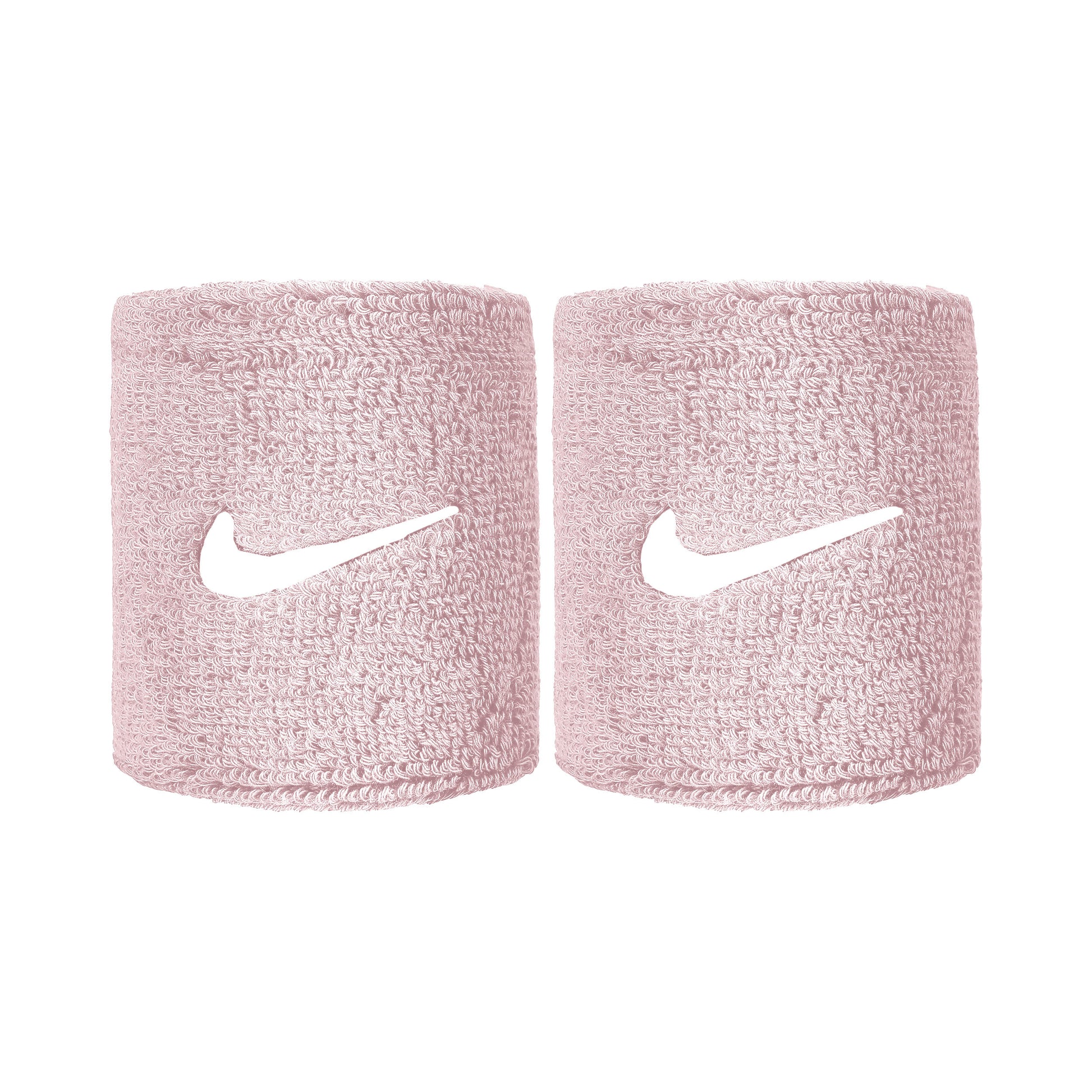 Nike Tennis Premier Schweißband 2er Pack kurz - rosa, weiß