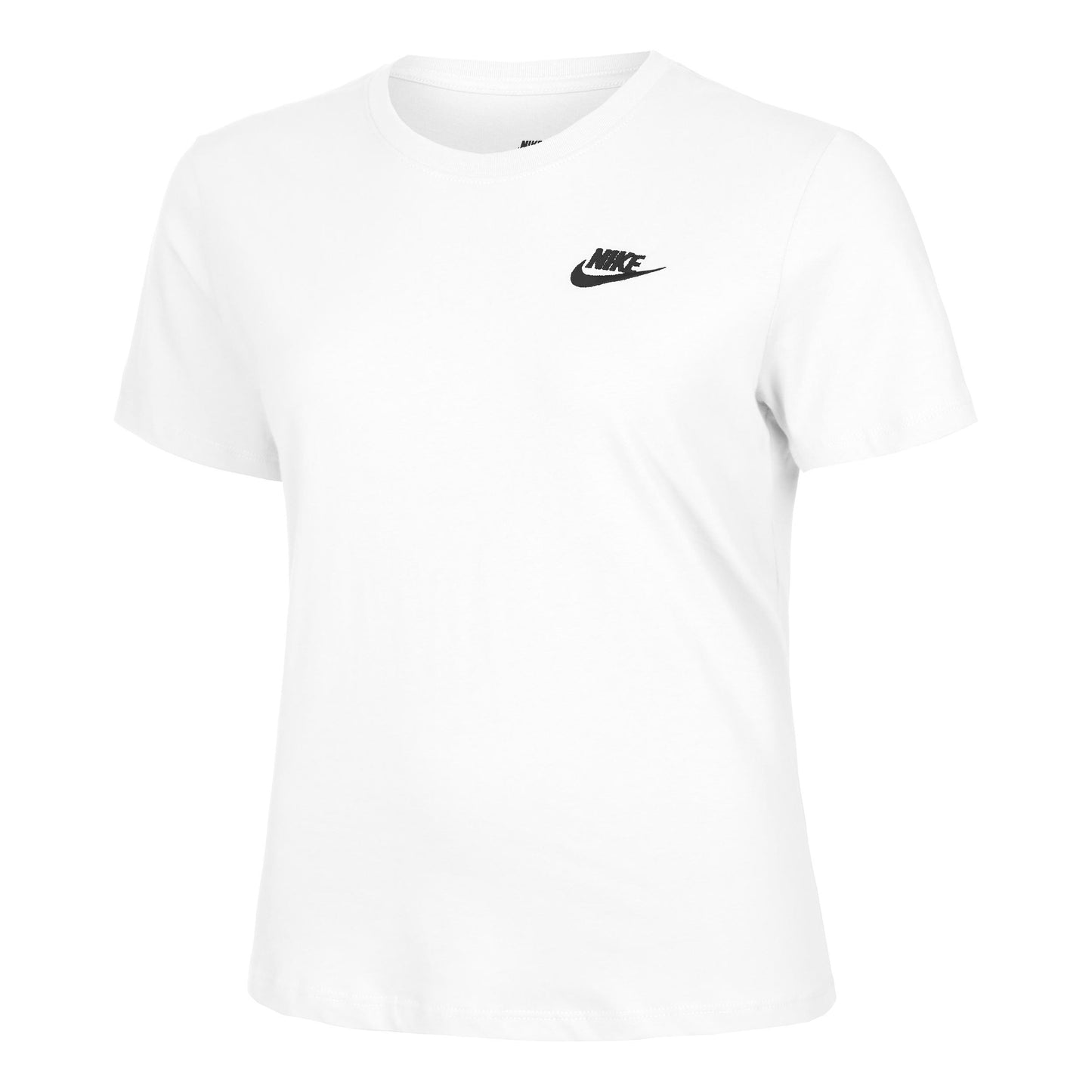 Nike New Sportswear Club T-Shirt Damen-Weiß