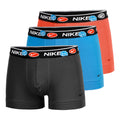 Everyday Stretch Trunk Boxer Short 3er Pack Herren - apricot, türkis