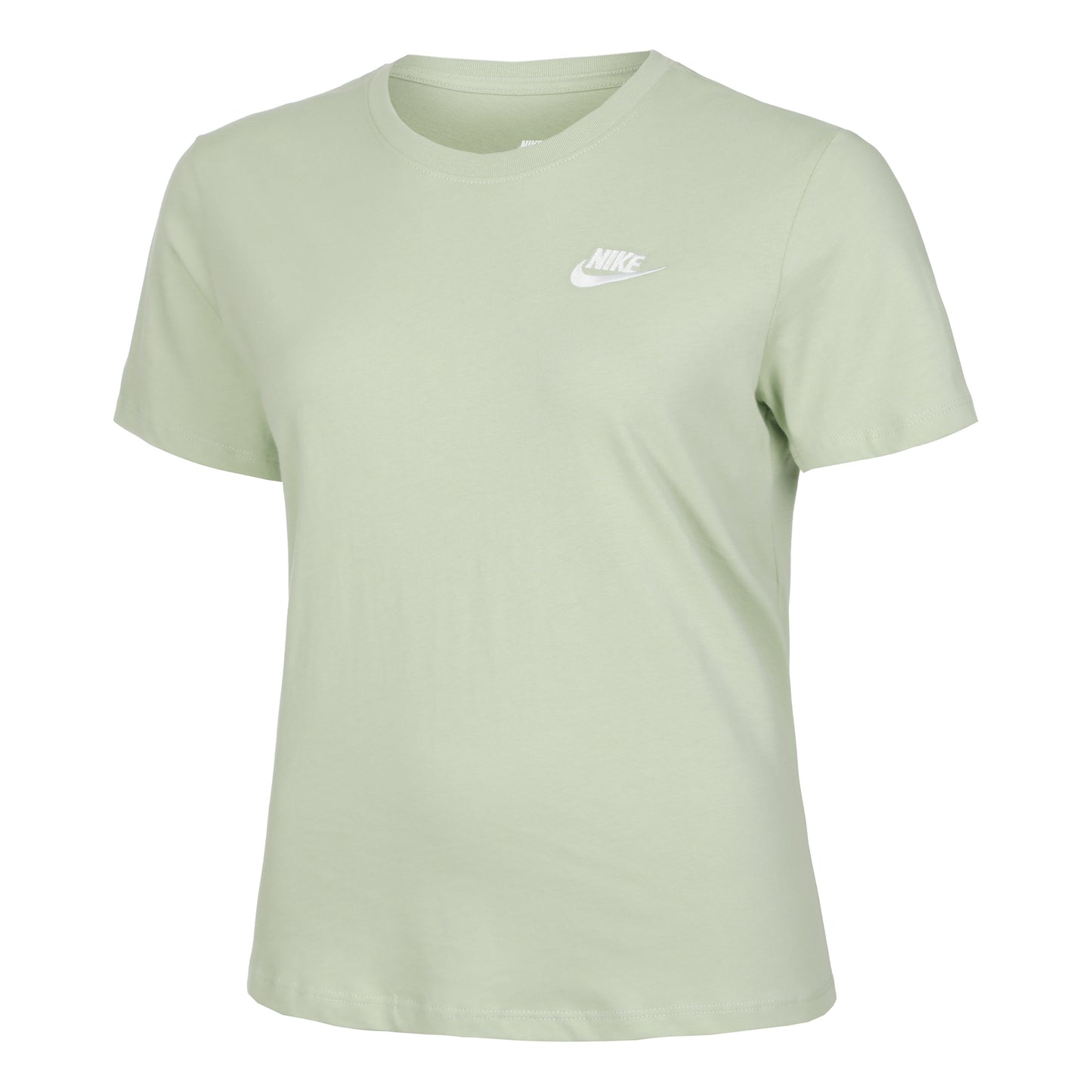 Nike New Sportswear Club T-Shirt Damen - hellgrün,