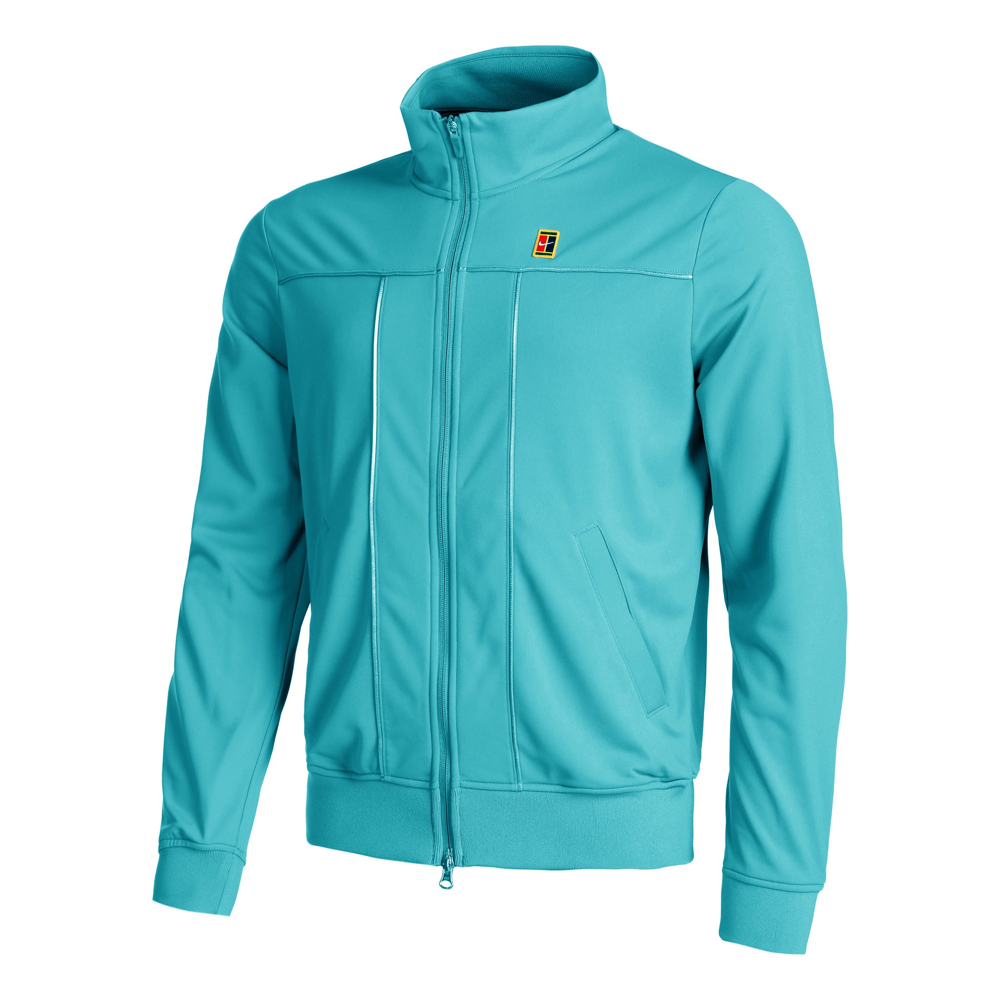 Nike Court Heritage Suit Trainingsjacke Herren - türkis,