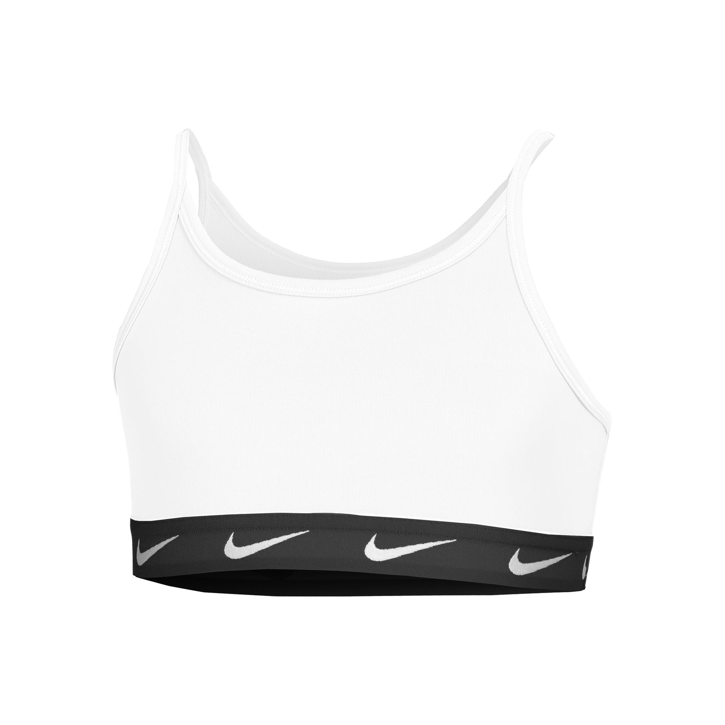 Nike Dri-Fit One Big Sport-BH Mädchen - weiß, schwarz