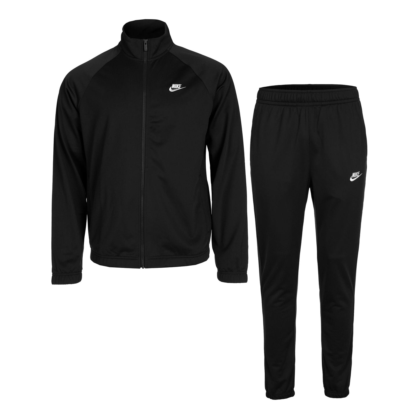 Nike Club Trainingsanzug Herren-Schwarz,Weiß