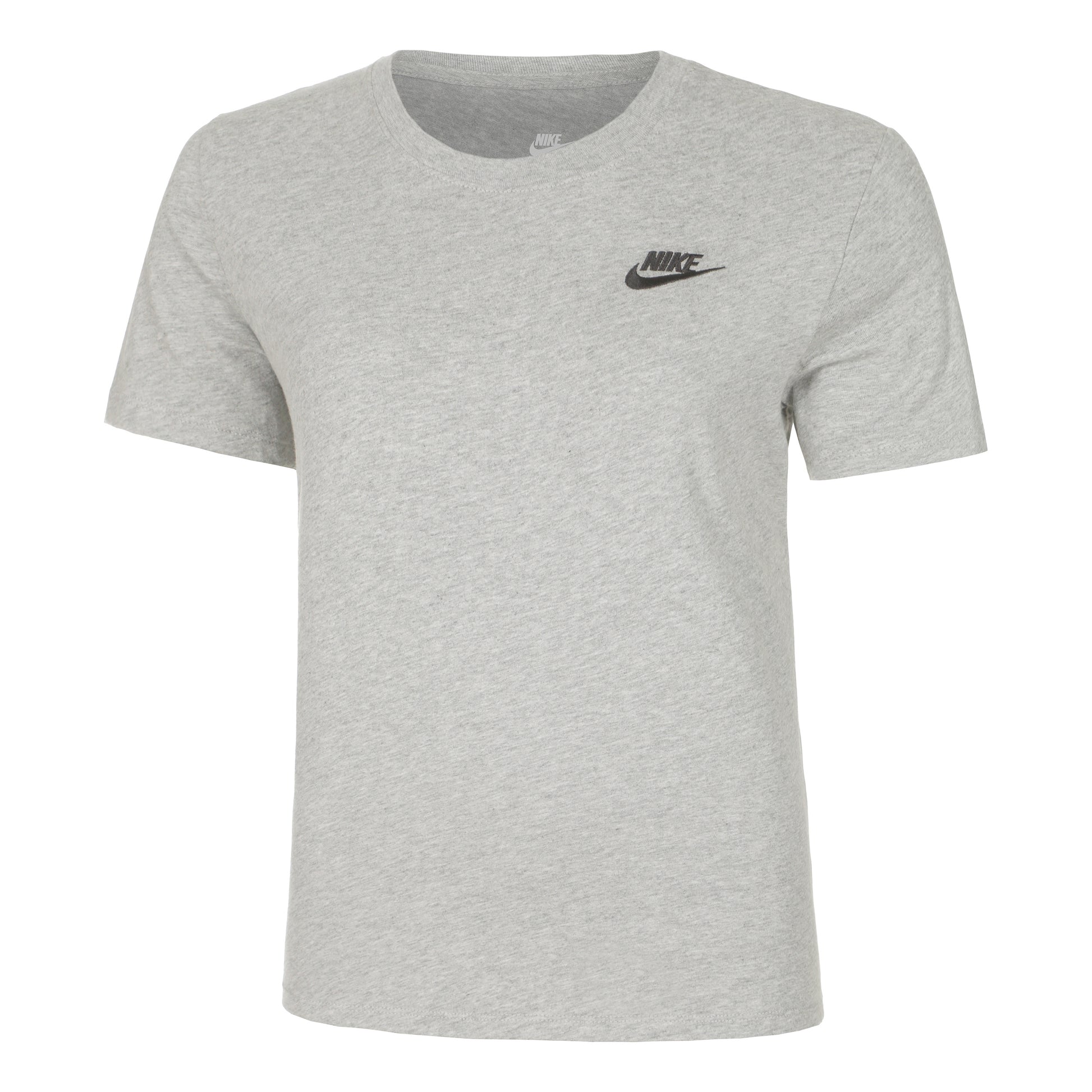 Nike New Sportswear Club T-Shirt Damen - hellgrau,