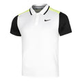 Court Dri-Fit Advantage Polo Herren - weiß, schwarz