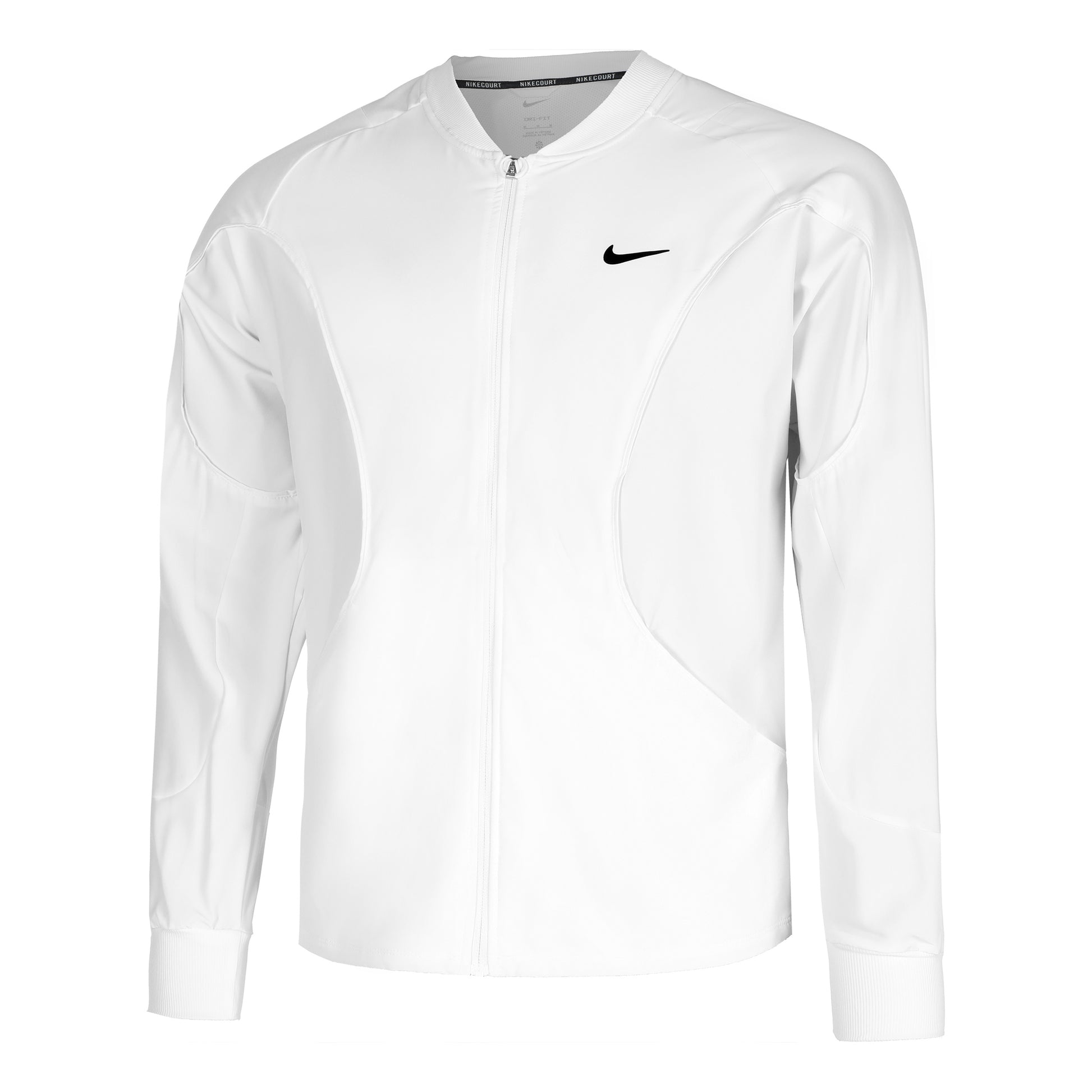 Nike Court Dri-Fit Advantage Trainingsjacke Herren-Weiß