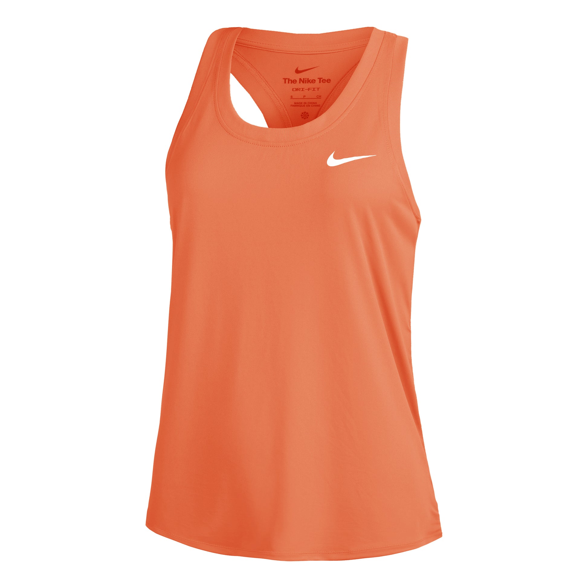 Nike Dri-Fit Regular Racerback Tank-Top Damen - orange,
