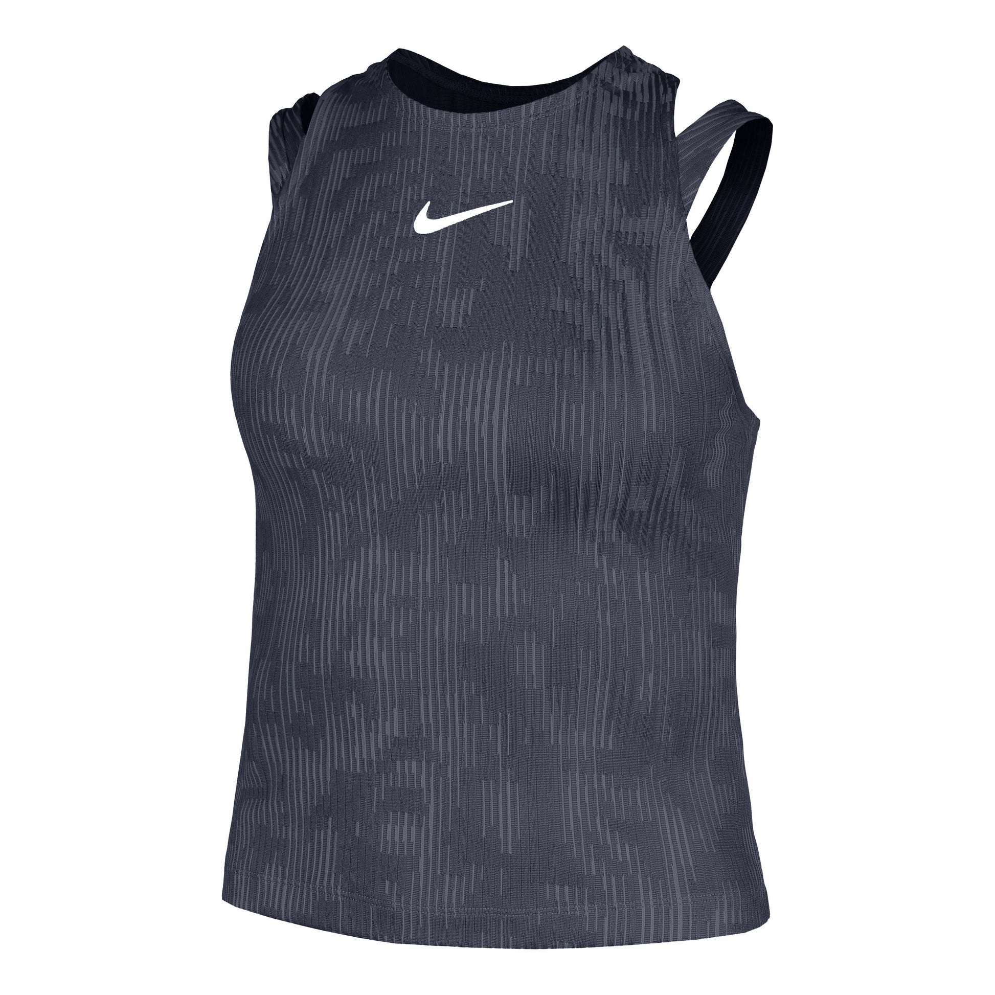 Nike Dri-Fit Slam Tank-Top Damen-Dunkelblau,Weiß