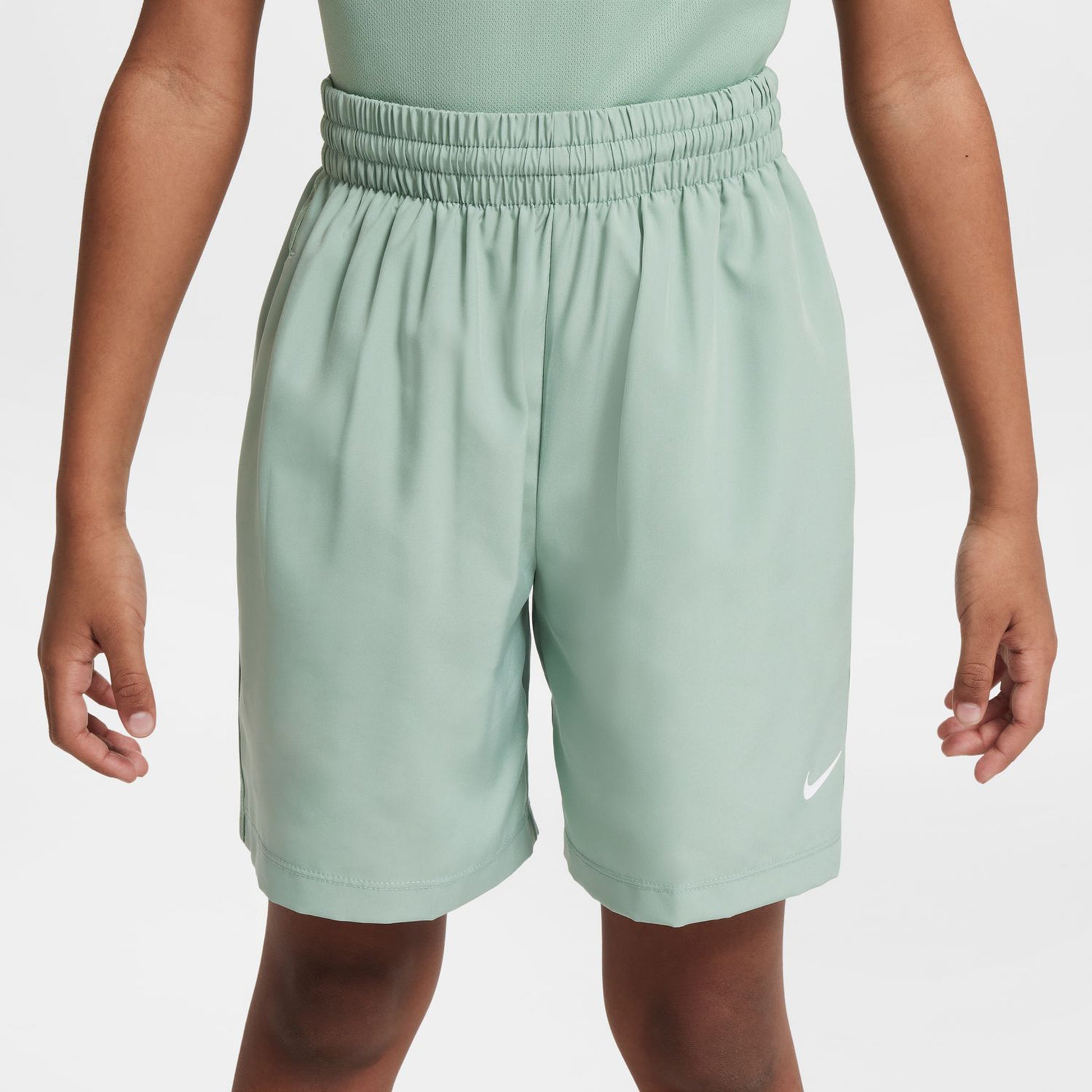 Nike Big Shorts Jungen - hellgrün,