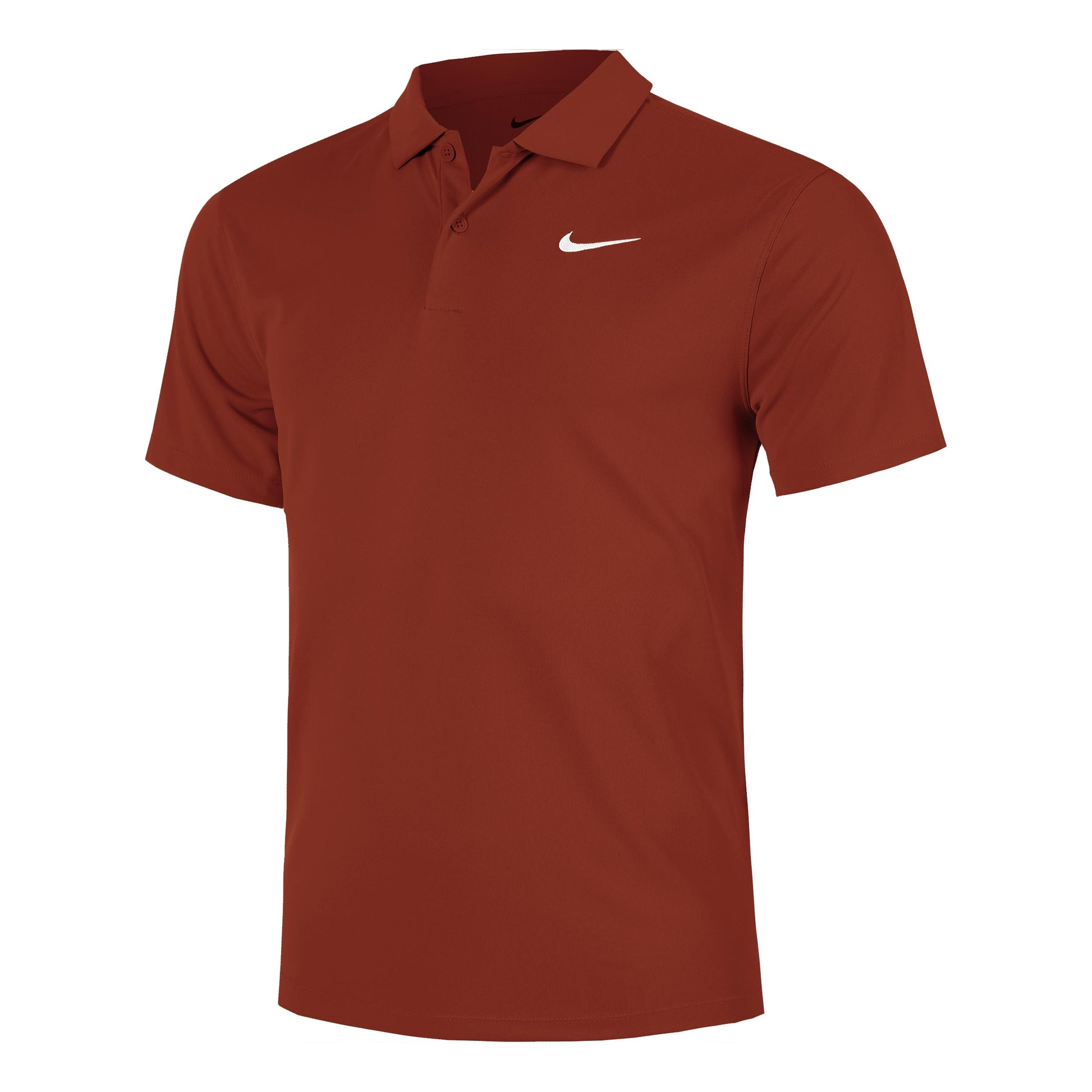 Nike Dri-Fit Victory Court Solid Polo Herren - rost