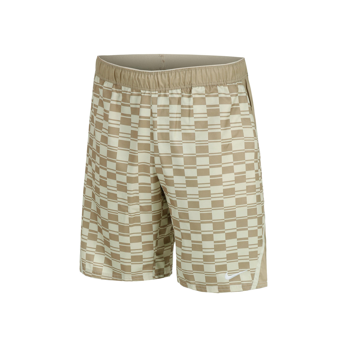 Nike Court Dri-FIT Victory High Rise 9in All Over Print Shorts Herren-Beige,Creme