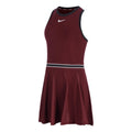 Court Dri-FIT Slam Kleid Damen-Dunkelrot