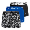 Essential Micro Boxer Short 3er Pack Herren - schwarz, mehrfarbig