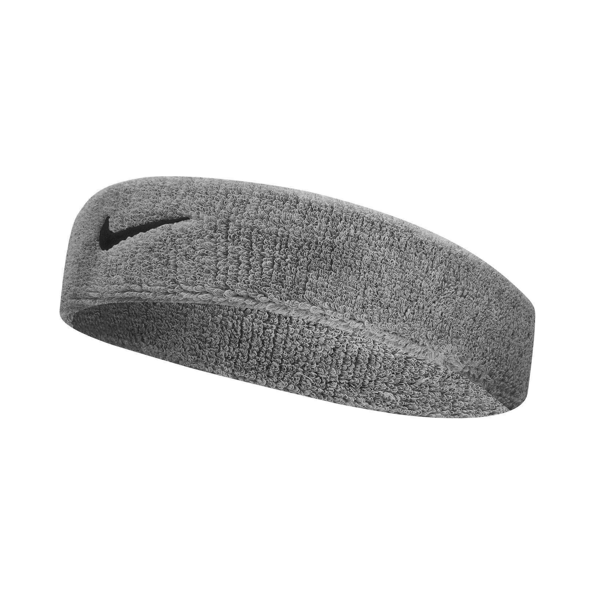 Nike Swoosh Classic Haarband Unisex - grau, schwarz