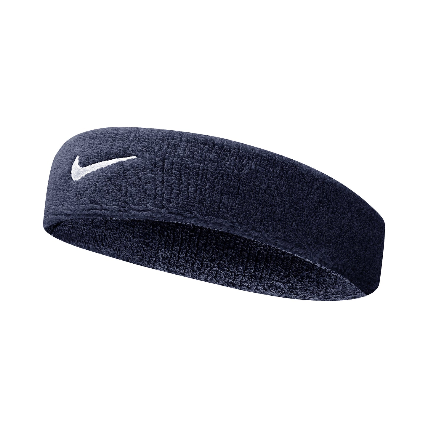 Nike Swoosh Classic Stirnband Unisex - dunkelblau, weiß