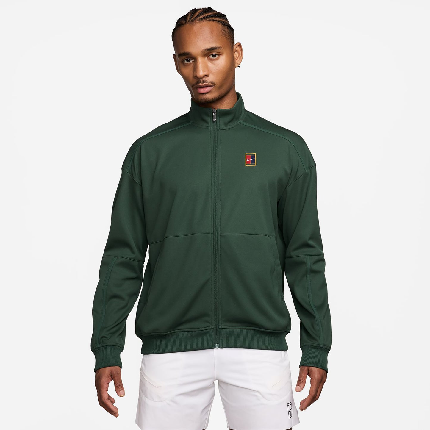 Nike Court Heritage Trainingsjacke Herren - dunkelgrün, dunkelgrün