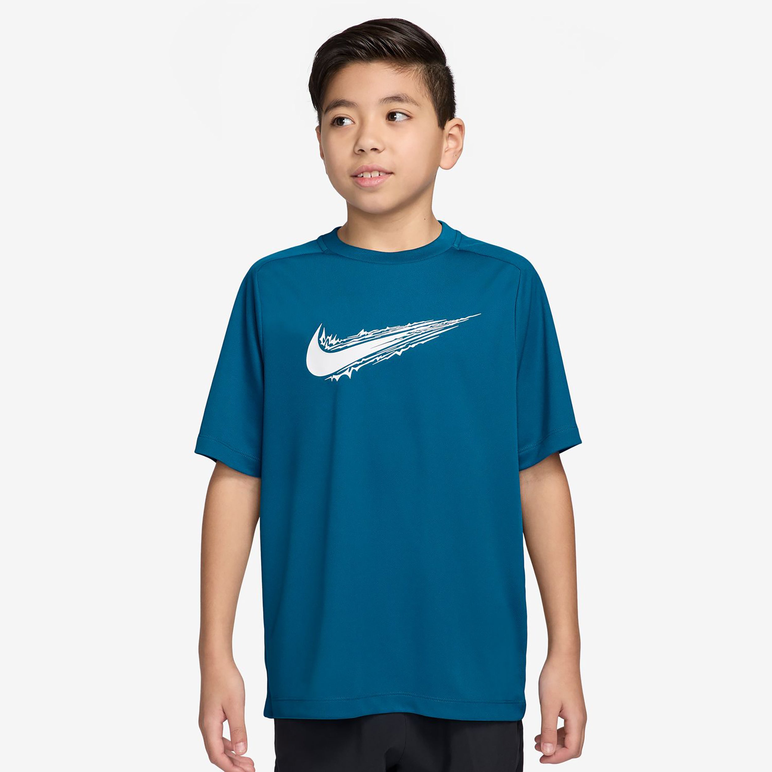 Nike Dri-FIT Multi T-Shirt Kinder - blau, weiß