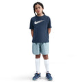 Dri-FIT Multi T-Shirt Kinder - dunkelblau, weiß