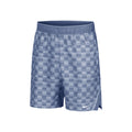 Court Victory Dri-Fit High Rise 9in All Over Print Shorts Herren - grau, weiß